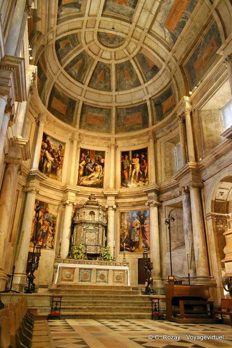 Le maître-autel, Monastère dos Jerónimos, Lisbonne - Portugal