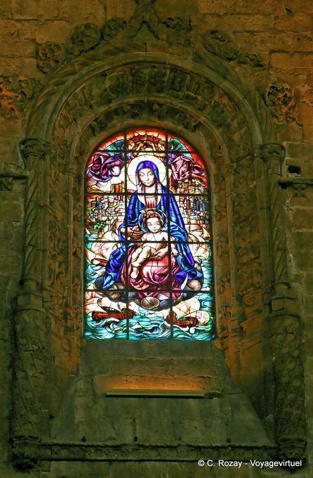 Vitrail du Monastère dos Jerónimos, Lisbonne - Portugal
