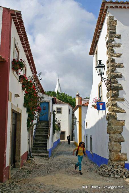 Course dans la voie sans issue, Óbidos - Portugal