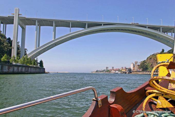Le Pont Arrabida et l'embouchure du Duro, Porto - Portugal