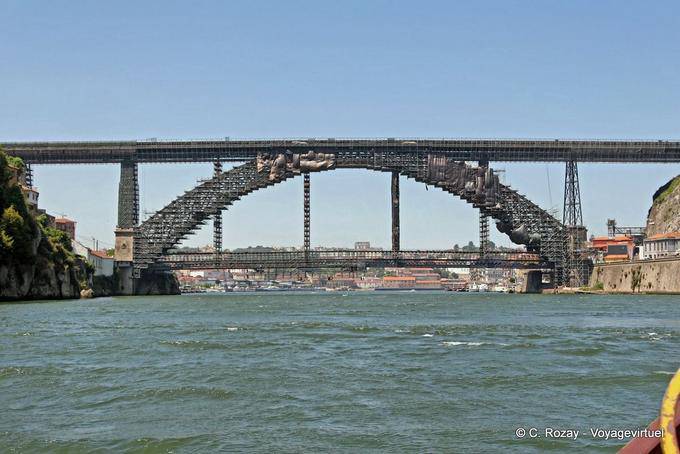 Le pont Dom Luis I, Porto - Portugal