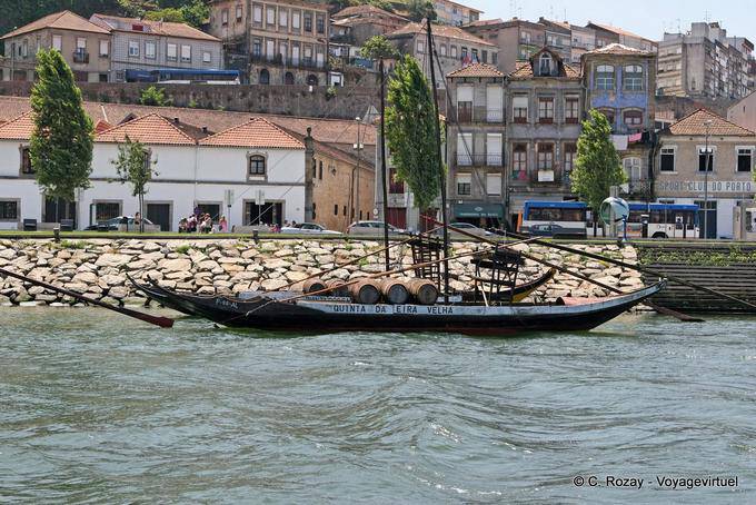 Nova de Gaia, le rabelos Quinta da Eira Velha - Portugal