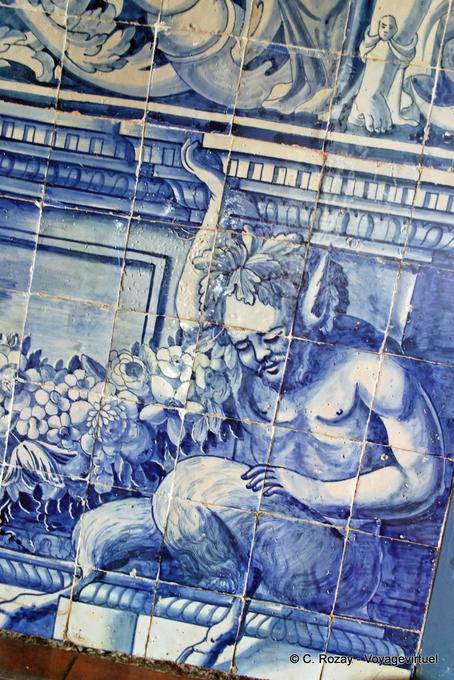 Sintra, le diable en céramique (azulejos) - Portugal