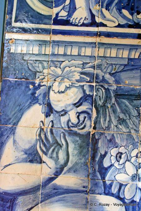 Azulejos diabolique, Sintra - Portugal