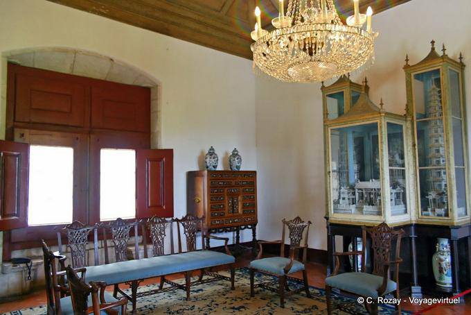 Un des salons du palais national, Sintra - Portugal