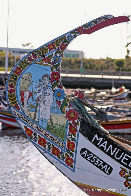 Prenez-moi ici (Agarre-me aqui no pincel), Moliceiro, Torreira - Portugal