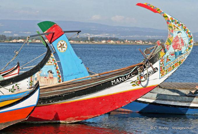 Elégance et décor plein d'humour, Meus barcos, Torreira - Portugal
