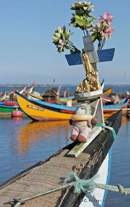 La vierge et le nounours, humour sacré, Torreira - Portugal