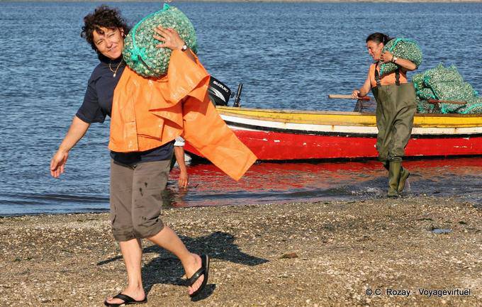 Le sourire en débarquant, Torreira - Portugal