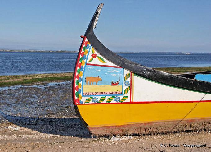 Comme la tradition était belle, peinture, (Que linda era tradiçao), Torreira - Portugal