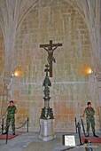 La salle capitulaire et la  tombe des Soldats inconnus,  Monastère de Batalha, Portugal.