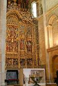 L'autel principal, Sé Velha, Coimbra, Portugal.