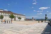 Grande cour de l'Université, Patio das Escolas, Coimbra, Portugal.