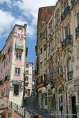 Coimbra, bâtiment étroit, rua do Corpo de Deus, Portugal.