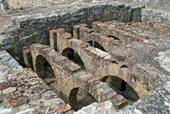 Ruines des thermes, Conimbriga, Portugal.