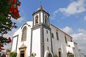L'église Saint-Pierre, Óbidos, Portugal.