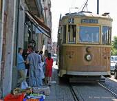 Electricos Passeio Alegre (tramway), Porto, Portugal.