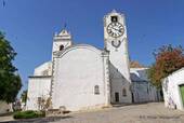 L'église de Santa Maria do Castelo, Igreja Matriz, Tavira, Portugal.