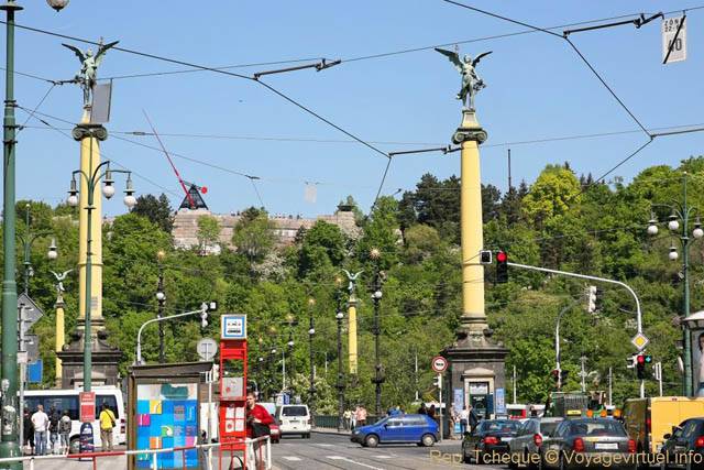 Cechuv Most, le Métronome - Prague, République Tchèque
