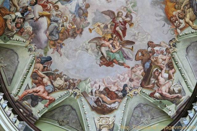 Glorification de la sainte Trinité, Église Saint-Nicolas (Kostel sv. Mikuláše), Malá Strana - Prague, République Tchèque