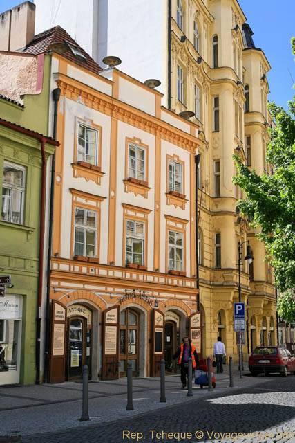 L'hôtel Antik, Hastalska - Prague, République Tchèque