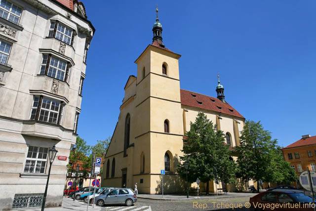 Hastalske Namesti, église St Castulus - Prague, République Tchèque