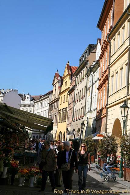 Havelska, le marché - Prague, République Tchèque
