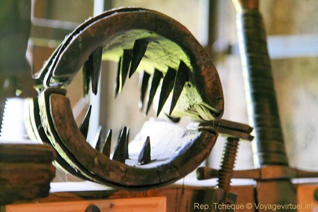 Hradčany, Daliborka, instrument de torture, (Prazsky Hrad) - Prague, République Tchèque