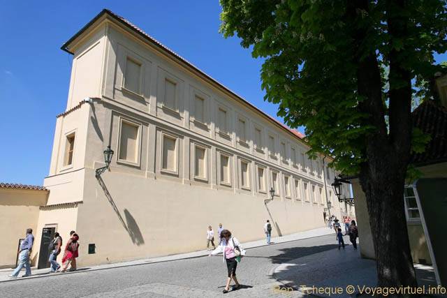 Hradčany, les fenêtres murées, U Prastneho Mostu - Prague, République Tchèque