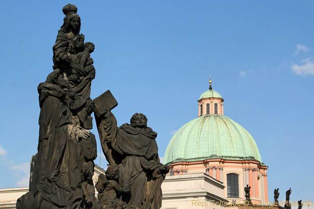 Karluv Most, Notre-Dame et saints Dominique et Thomas d’Aquin, Thomas Brokoff, Pont Charles - Prague, République Tchèque