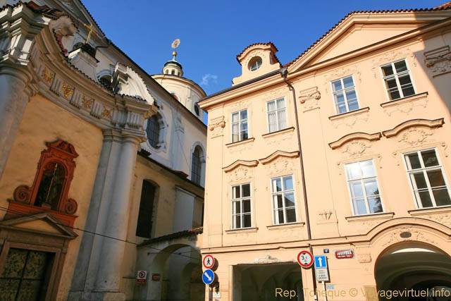 Letenska, à l'angle de Josefska, Malá Strana - Prague, République Tchèque