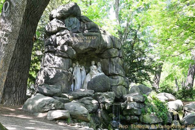 Parc Letna (Letenské Sady), la grotte Julius Zeyer - Prague, République Tchèque