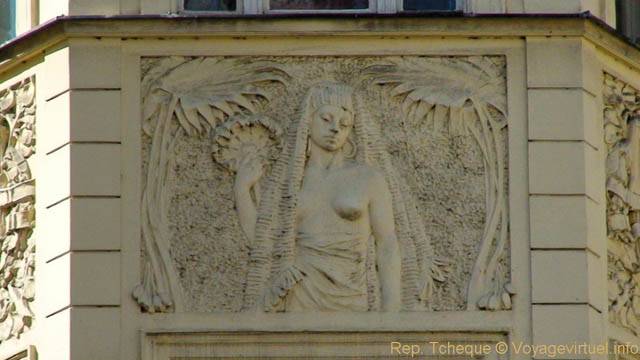 Maiselova, la princesse étrangère, angle de Široká - Prague, République Tchèque