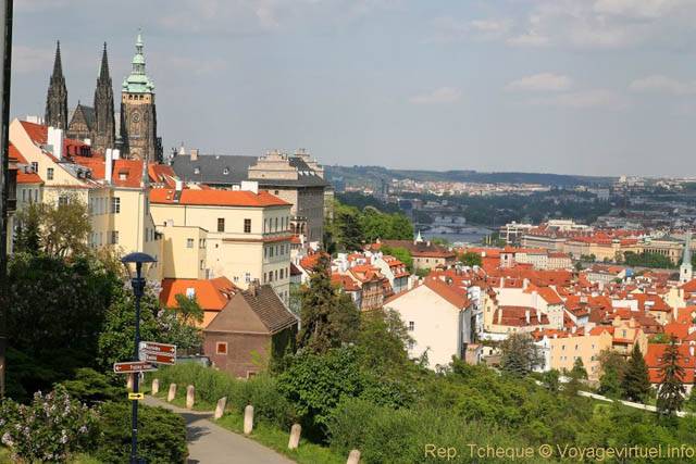 Malá Strana, panorama entre ombre et lumière - Prague, République Tchèque