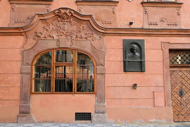 Malá Strana, la maison Beethoven - Prague, République Tchèque