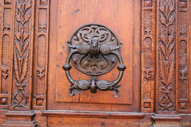 Heurtoir de porte, Prokopska, Malá Strana - Prague, République Tchèque