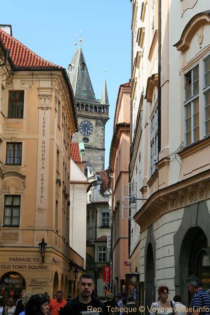 Un étroit passage vers Melantrichova - Prague, République Tchèque