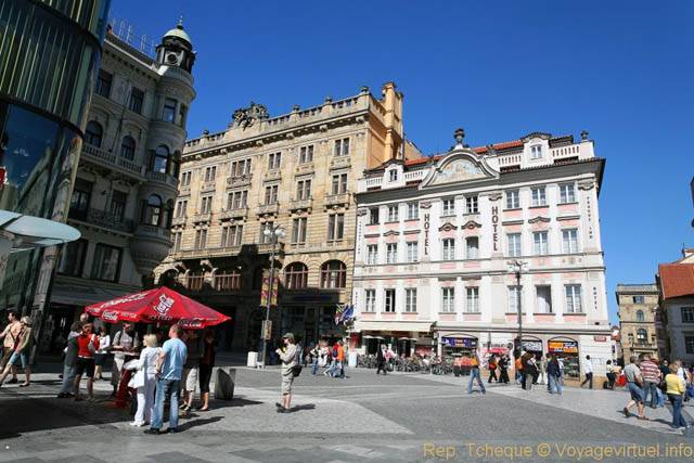 Mustek, l'hôtel Prague Inn - Prague, République Tchèque