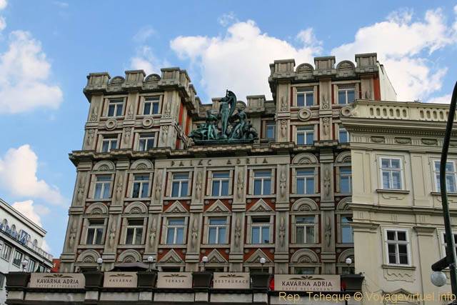 Národní, le Palais Adria - Prague, République Tchèque
