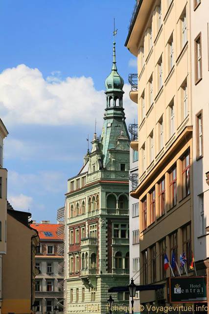 Immeubles de Rybna - Prague, République Tchèque