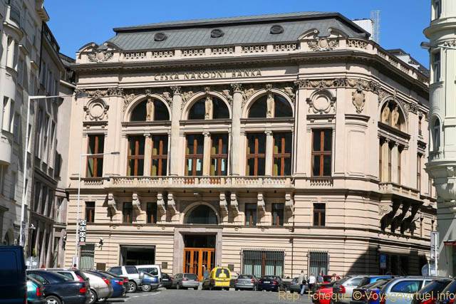 Immeuble de la Ceska Narodni Banka, Senovazne Nam - Prague, République Tchèque
