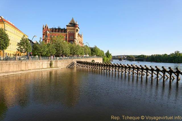 Smetanovo vu depuis Novotneho Lavka - Prague, République Tchèque