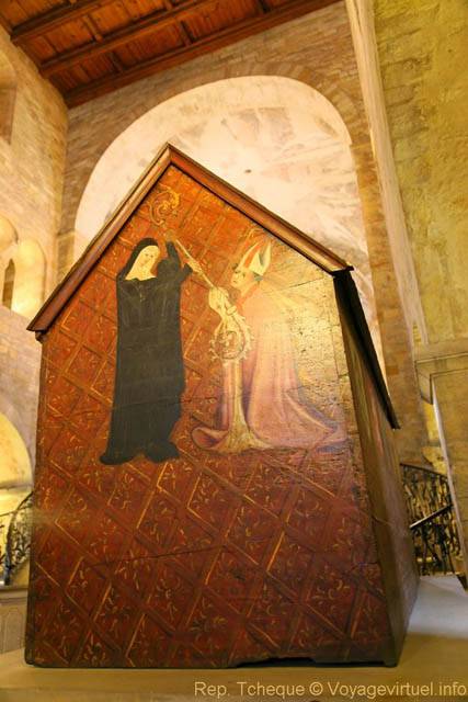Tombeau de Vratislav Ier de Bohçeme, Basilique Saint-Georges, (Jiřský klášter) - Prague, République Tchèque