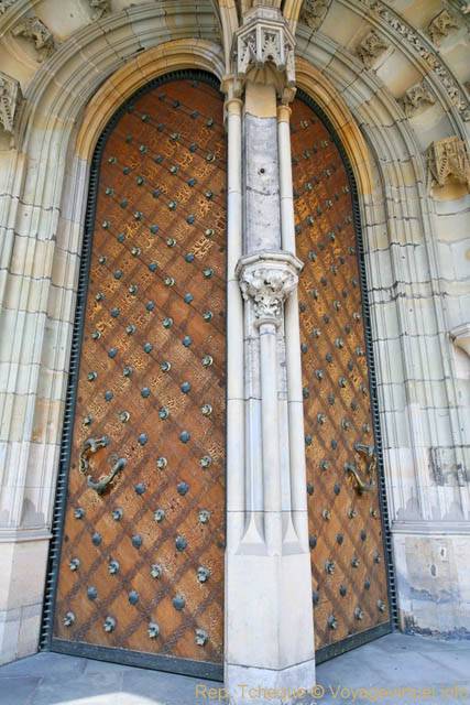 La Porte d'Or de la Cathédrale Saint Guy, (Prazsky Hrad) - Prague, République Tchèque