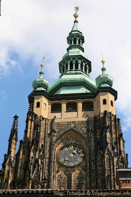 La Tour Sud de la Cathédrale Saint-Guy - Prague, République Tchèque