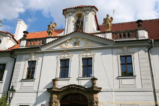 Monastère Strahov (Strahovský klášter), autre vue - Prague, République Tchèque