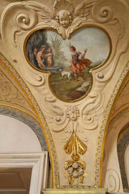Palais Wallenstein, autre scène de la mythologie - Prague, République Tchèque