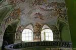 L'intérieur de la coupole mesure 50 m, Église Saint-Nicolas (Kostel sv. Mikuláše), Malá Strana, Prague, République Tchèque.