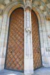 La Porte d'Or de la Cathédrale Saint Guy, (Prazsky Hrad), Prague, République Tchèque.