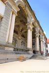 Les arcades de la Sala Terrena, Palais Wallenstein, Prague, République Tchèque.